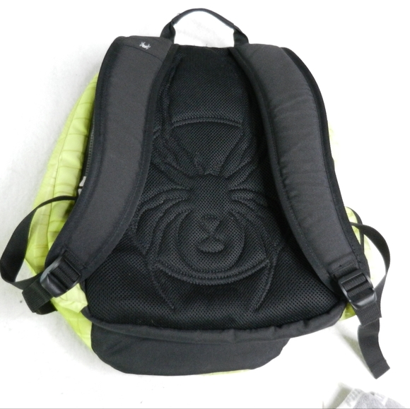 Spyder Groove Backpack Bag Green Plaid Hardcase Speaker Skiing - Picture 6 of 9